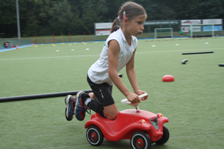 Die Bobbycar-Staffel